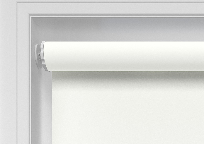 Palermo (Blackout), White - Twist&Fit Roller Blind - Image 10